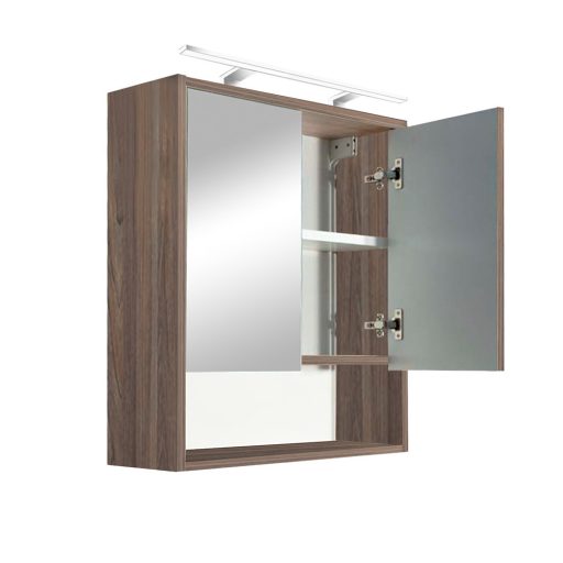 Luna 60 felső tükrös szekrény, Rauna szil