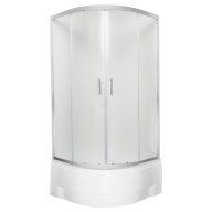 Malibu GL 80 íves mélytálcás zuhanykabin