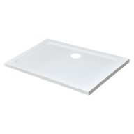   Modena Slim aszimmetrikus szögletes akril zuhanytálca, 80x120 cm