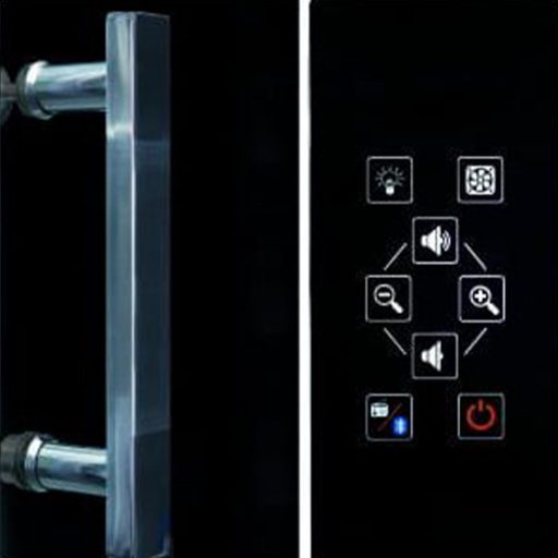 Mocca 85x150 cm hidromasszázs kádkabin