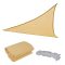 Rana napvitorla háromszög alakú 4x4x4 m bézs