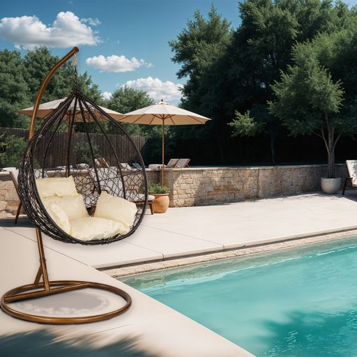 Havanna függőfotel fekete-barna