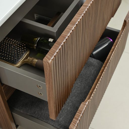 Trent 80 alsó szekrény mosdóval