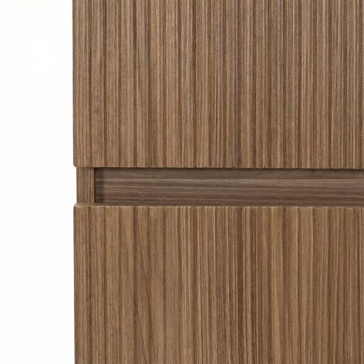 Trent függesztett oldal szekrény barna