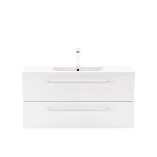 Vario Clam 100 alsó szekrény mosdóval