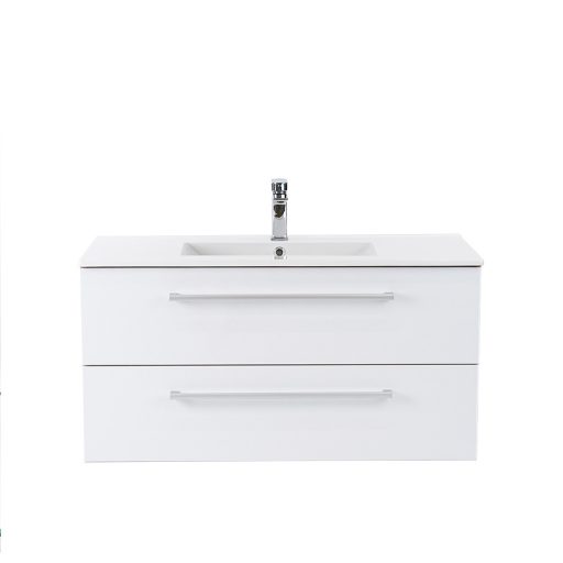 Vario Clam 100 alsó szekrény mosdóval