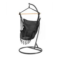 Puerto függőszék állvánnyal fekete-fekete