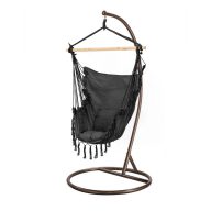 Puerto függőszék állvánnyal fekete-barna