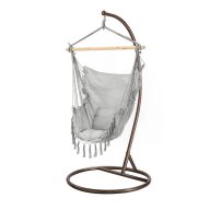 Puerto függőszék állvánnyal szürke-barna