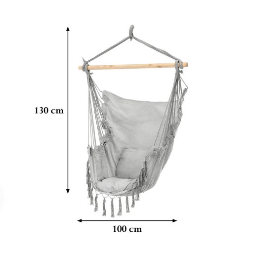 Puerto függőszék szürke