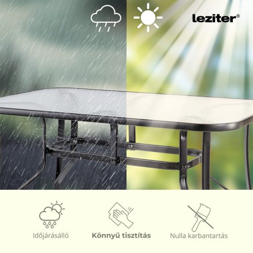 Elzas 6+1 kerti bútor garnitúra szett