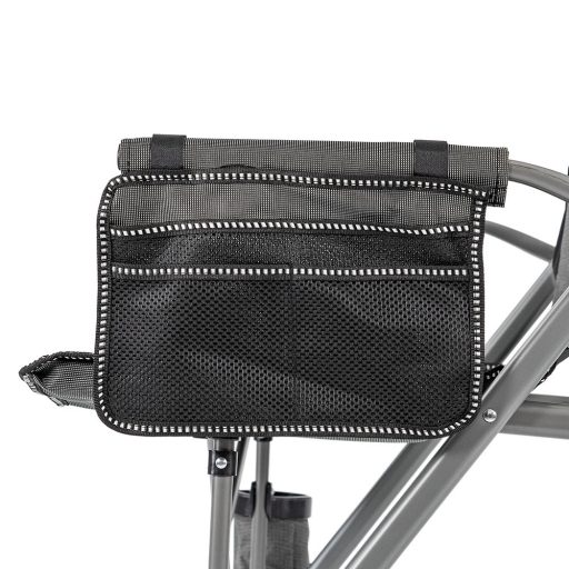 Leziter Comfort Plus karfás horgász szék pohártartóval szürke