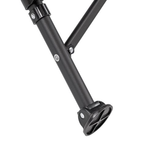 Leziter Premium fűthető karfás horgász szék pohártartóval szürke