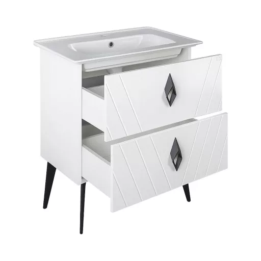 TMP KEOPS álló fürdőszobabútor - CeraStyle BLUE 70 - 42200 mosdóval - 70 x 47 cm