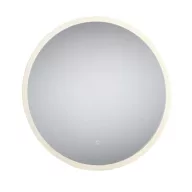   TMP LUX Touch fürdőszobai tükör - KEREK - LED világítással - érintő kapcsolóval - Ø 60 cm