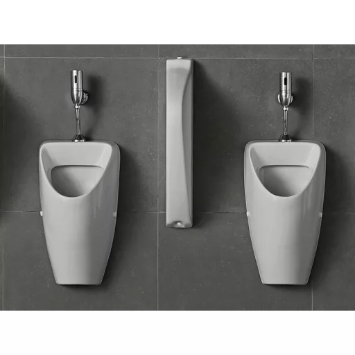 CeraStyle CITY - PISZOÁR - porcelán - FELSŐ vízbekötésű - szifonnal - 55 cm x 32 cm