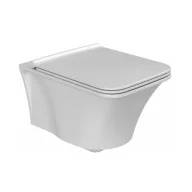   CeraStyle IBIZA fali WC - szögletes - rimless - perem nélküli - 51 cm