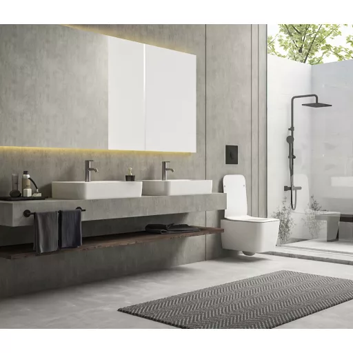 CeraStyle HERA fali WC - rimless - perem nélküli - rejtett szerelésű - 52 cm