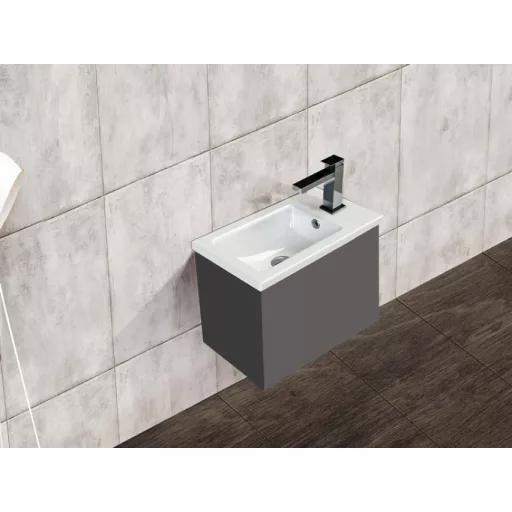 CeraStyle NIKA - MINI -porcelán mosdókagyló - 42 x 24 cm