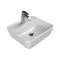 CeraStyle ONE - PULTRA ültethető - Top Counter - porcelán mosdó -  - csaplyukas - 46 x 42 cm