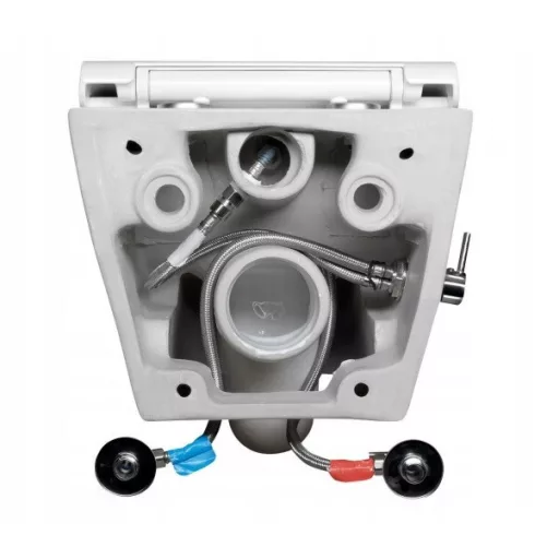 Sanovit AVVA fali WC - BEÉPÍTETT bidé funkcióval - rimless - perem nélküli - 53 cm