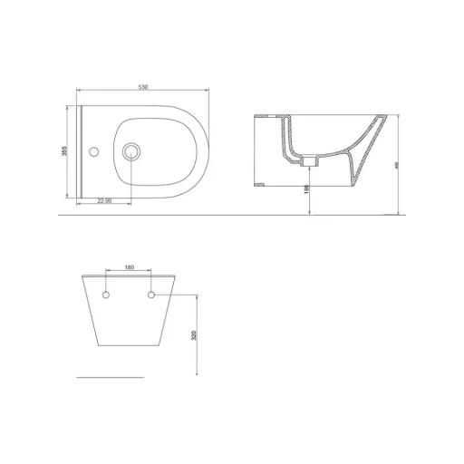 Sanovit AVVA fali BIDÉ