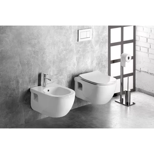 Sanovit BRILLA fali WC - rimless - perem nélküli