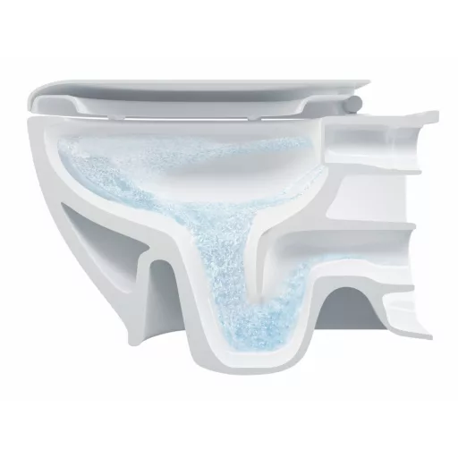 Sanovit BRILLA fali WC - rimless - perem nélküli