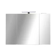   Piramida AKVA Tükrös fürdőszobai szekrény - LED világítással - 100 x 69 x15cm