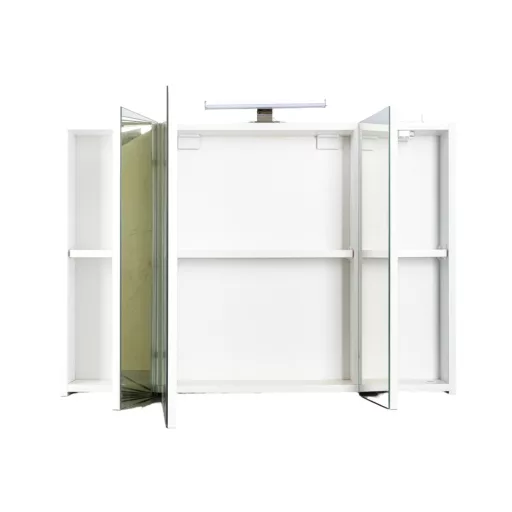 Piramida AKVA Tükrös fürdőszobai szekrény - LED világítással - 100 x 69 x15cm