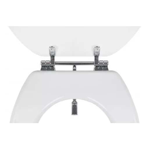 CR BIDÉS WC ülőke - hideg / melegvizes csapteleppel - Duroplast - 44 x 37 cm