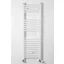 Törölközőszárító radiátor - Viva Platinum Therm - EGYENES - fehér - 400 x 1200 mm