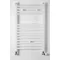 Törölközőszárító radiátor - Viva Platinum Therm - EGYENES - fehér - 500 x 800 mm
