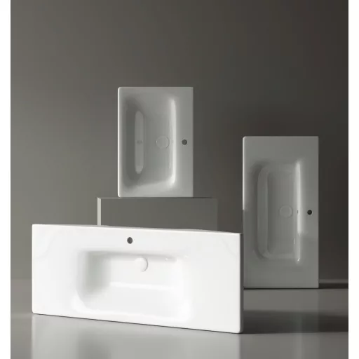 Sanovit SOFT - porcelán mosdókagyló - 80 x 45,5 cm