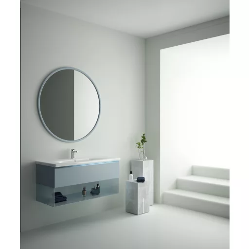 Sanovit SOFT - porcelán mosdókagyló - 100 x 45,5 cm