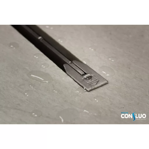 Pestan zuhanyfolyóka Confluo Slim Line 65 cm