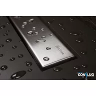   Pestan zuhanyfolyóka Confluo Frameless Line - keret nélküli - 55 cm