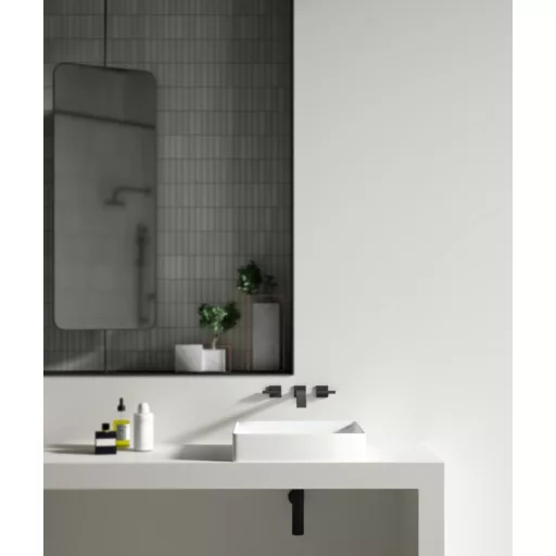 Sanovit SQUARE - PULTRA ültethető - Top Counter - porcelán mosdó -  - 50 x 38 cm