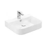   Sanovit ALLEERA - PULTRA ültethető - Top Counter - porcelán mosdó -  - 55 x 48 cm