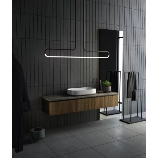 Sanovit MATTEO - PULTRA ültethető - Top Counter - porcelán mosdó -  - 65 x 40 cm