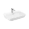 Sanovit - 3065 collections - PULTRA ültethető - Top Counter - porcelán mosdó -  - 65 x 45 cm