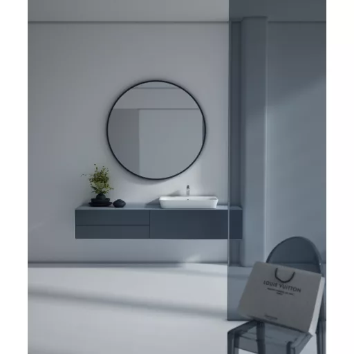 Sanovit - 3065 collections - PULTRA ültethető - Top Counter - porcelán mosdó -  - 65 x 45 cm