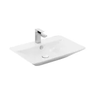   Sanovit TEODORA - PULTRA ültethető - Top Counter - porcelán mosdó -  - 65 x 46 cm