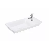  Sanovit - PULTRA ültethető - Top Counter- porcelán mosdó - bal vagy jobb csaplyukas -  - 70 x 35 cm