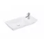 Sanovit - PULTRA ültethető - Top Counter- porcelán mosdó - bal vagy jobb csaplyukas -  - 70 x 35 cm