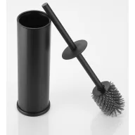   Viva NERO WC-kefe tartó - hengeres - MATT FEKETE - fürdőszobai kiegészítő