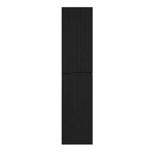 Piramida BETA fali fürdőszoba - állószekrény - PINO FEKETE - 35 x 150 x 30 cm
