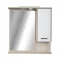 TMP ZX - SONOMA - Tükrös fürdőszobai szekrény LED világítással - 55 x 80 cm