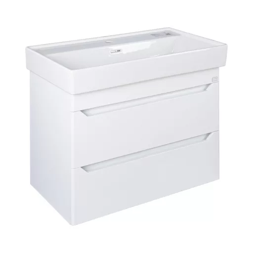 TMP SHARP 60 fali fürdőszobabútor - CeraStyle SHARP - 37100 mosdóval - 60 x 48 cm