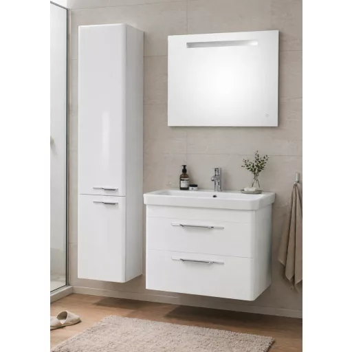 TMP LUX fali fürdőszobai ÁLLÓSZEKRÉNY - BALOS - 160 x 35 cm